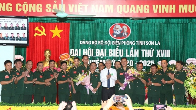 Đại tá Cà Văn Lập tái đắc cử Bí thư Đảng ủy BĐBP tỉnh Sơn La