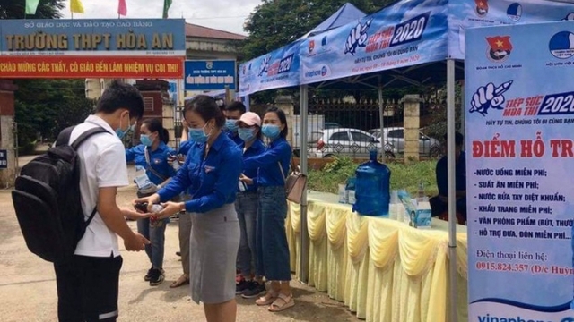 Các tỉnh Đông Bắc không có thí sinh vi phạm quy chế trong buổi thi Ngữ văn