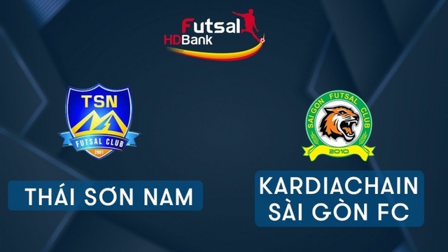 Xem trực tiếp Futsal HDBank VĐQG 2020: Thái Sơn Nam Vs Kardiachain Sài Gòn FC