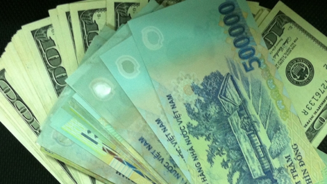 Tỷ giá trung tâm giảm liên tiếp mấy phiên liền