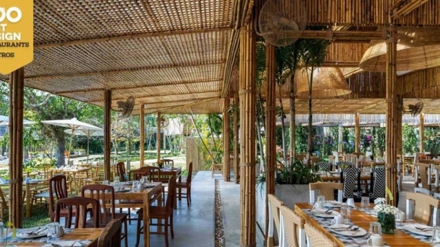 Ngắm nhà hàng trúc đặc biệt ở Thái Lan