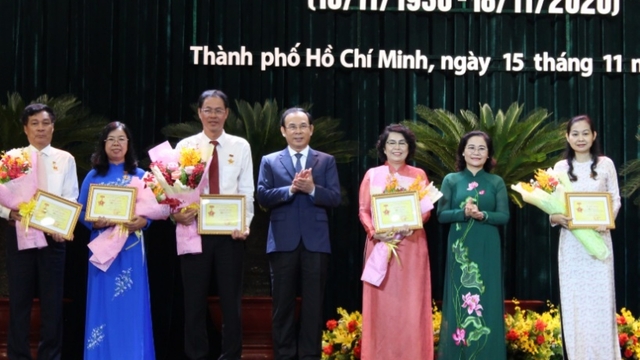 Kỷ niệm 90 năm ngày thành lập Mặt trận Dân tộc thống nhất Việt Nam tại TP HCM