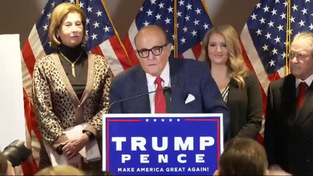 Tổng thống Mỹ Trump thông báo về họp báo "đường đến chiến thắng"