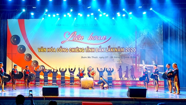 Khai mạc Liên hoan văn hóa cồng chiêng tỉnh Đắk Lắk năm 2020