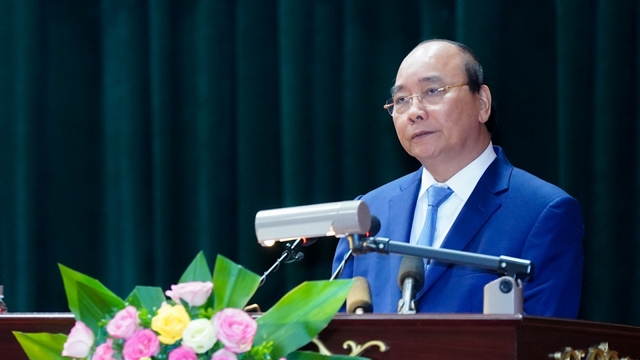 Thủ tướng Nguyễn Xuân Phúc làm việc với Học viện Quốc phòng