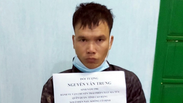Đối tượng bị truy nã đặc biệt sa lưới khi đang vận chuyển ma túy
