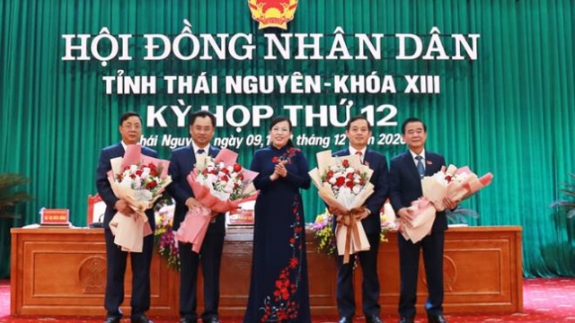 Thái Nguyên có tân Chủ tịch HĐND và Chủ tịch UBND tỉnh