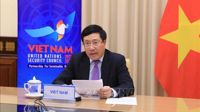 Phó Thủ tướng Phạm Bình Minh tham dự Phiên Thảo luận mở Cấp cao HĐBA LHQ