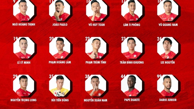 Lee Nguyễn góp mặt, CLB TPHCM quyết tâm thắng Hà Tĩnh