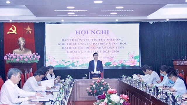 Bí thư Tỉnh ủy Sơn La được giới thiệu ứng cử đại biểu Quốc hội khóa XV