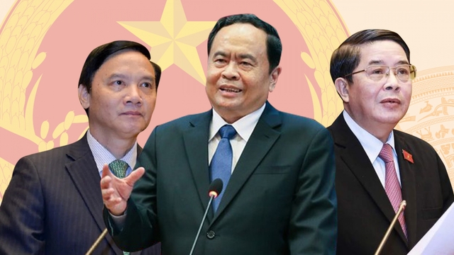 Chân dung 3 tân Phó Chủ tịch Quốc hội vừa được bầu
