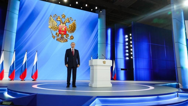 Tổng thống Nga Putin sẽ đọc thông điệp liên bang vào ngày 21/4