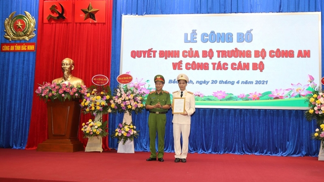 Công an tỉnh Bắc Ninh có tân Giám đốc