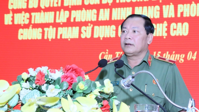 Công an Cần Thơ thành lập Phòng An ninh mạng và Phòng chống tội phạm sử dụng công nghệ cao