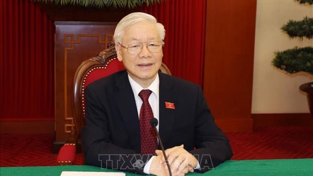 TBT và CTN Việt Nam điện thăm hỏi TBT, CTN Lào về tình hình dịch Covid-19