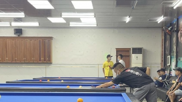 Xử lý chủ tiệm billiards vì vi phạm quy định phòng, chống dịch Covid–19