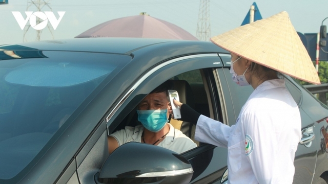 Giám sát chặt chẽ người và phương tiện ra vào huyện Thuận Thành, Bắc Ninh