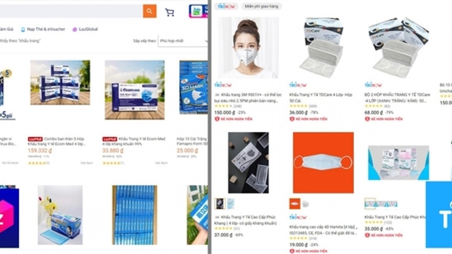 Lại rầm rộ rao bán khẩu trang phòng chống Covid-19