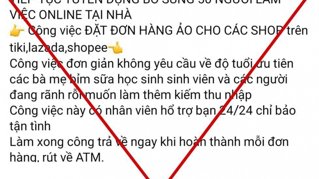 Công an Hà Nội cảnh báo hoạt động của các ứng dụng "giật" đơn hàng ảo