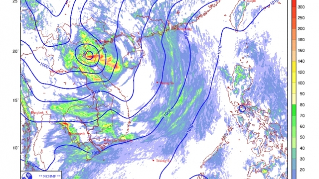 Cảnh báo mưa lớn ở Bắc Bộ và khu vực từ Thanh Hoá đến Hà Tĩnh