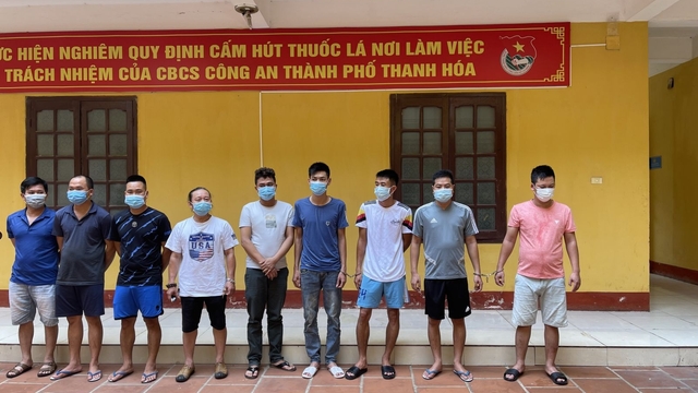 Công an Thanh Hóa phá đường cá độ bóng đá với số tiền hơn 2 tỷ đồng/1ngày