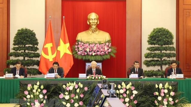 Tổng Bí thư nêu quan điểm về trách nhiệm của các chính đảng đối với hạnh phúc nhân dân