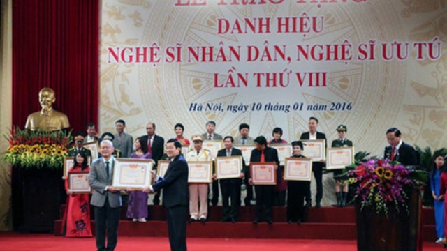 14 nghệ sĩ VOV được đề nghị xét tặng danh hiệu NSND, NSƯT
