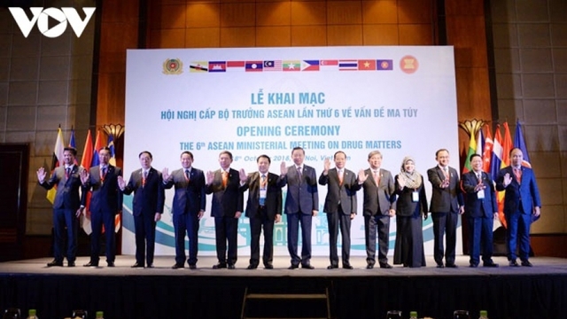 ASEAN bắt giữ hàng trăm tấn ma túy và chất hướng thần mới trong năm 2020