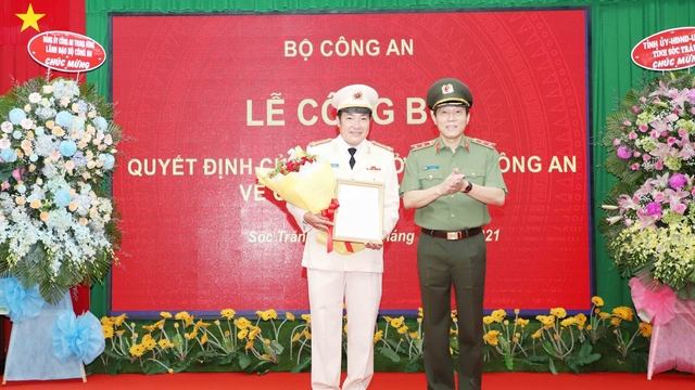 Công an tỉnh Sóc Trăng có Giám đốc mới