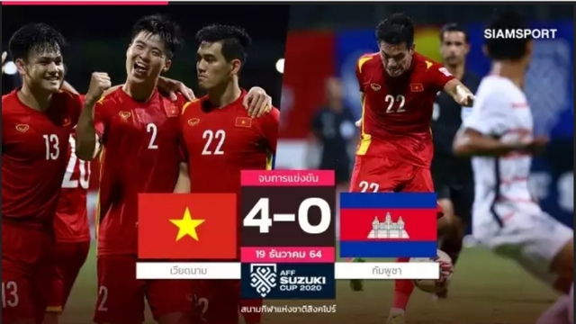 Báo Thái Lan bất ngờ khi đội nhà gặp Việt Nam ở bán kết AFF Cup 2020