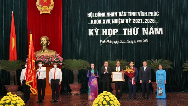 Phó Chủ tịch Thường trực Quốc hội Trần Thanh Mẫn dự Kỳ họp thứ 5, HĐND tỉnh Vĩnh Phúc