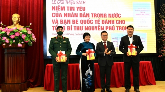 "Niềm tin yêu của nhân dân và bạn bè quốc tế dành cho Tổng Bí thư Nguyễn Phú Trọng"
