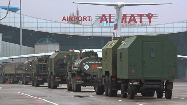 CSTO bắt đầu rút khỏi Kazakhstan