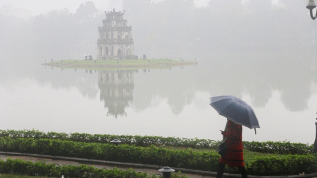 10 ngày tới, Hà Nội vẫn mưa phùn và trời rét