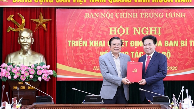 Tân Phó trưởng Ban Nội chính TƯ có "kinh nghiệm về phòng, chống tham nhũng"