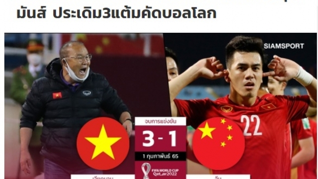 Báo Thái Lan khen ngợi HLV Park Hang Seo và ĐT Việt Nam