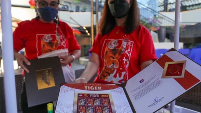 Philippines phát hành bộ tem Hổ cho Tết Nguyên đán 2022