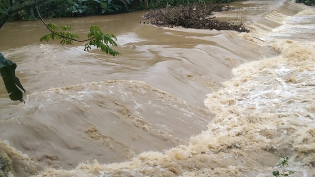 Mưa lớn tại Bắc Kạn khiến 1 người bị thương