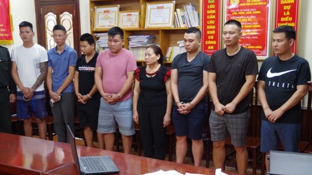 Bắt 8 đối tượng trong đường dây lô đề giao dịch 700 triệu đồng mỗi ngày