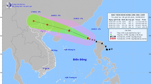 Bão số 3 gây mưa to ở Bắc Bộ và Thanh Hóa
