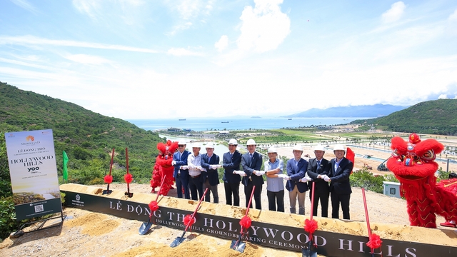 Tập đoàn Hưng Thịnh động thổ phân khu Hollywood Hills tại MerryLand Quy Nhơn