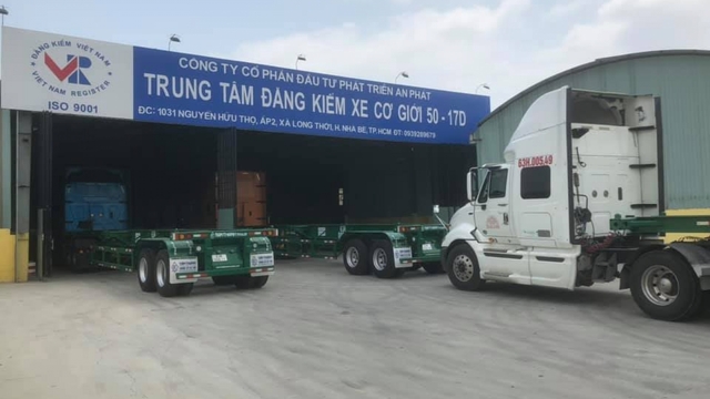 Đình chỉ hoạt động thêm 2 trung tâm đăng kiểm xe cơ giới ở TP.HCM 