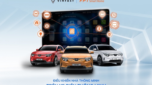 Điều khiển nhà thông minh chỉ bằng câu lệnh “Hey VinFast!” trên VF 8