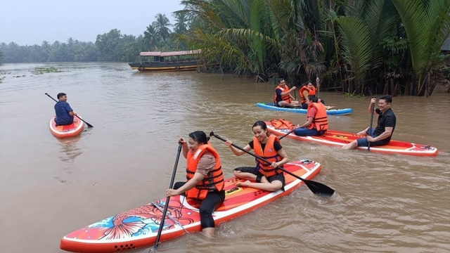 Lượng du khách đến Tiền Giang - Bến Tre tăng đột biến dịp Tết Dương lịch 2023