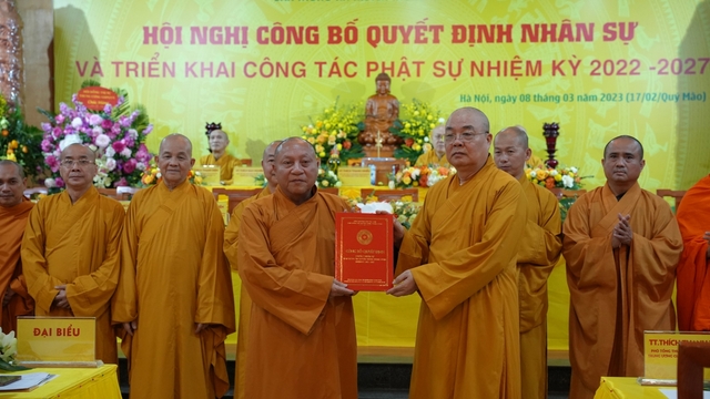 Hòa thượng Thích Gia Quang tiếp tục phụ trách truyền thông của Giáo hội Phật giáo