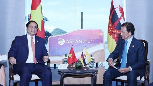 Prime Minister meets Sultan of Brunei Darussalam