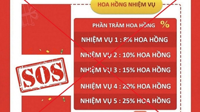 Làm nhiệm vụ online, người phụ nữ ở Hà Nội bị lừa 450 triệu đồng