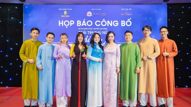 Công bố dự án nghệ thuật "Trái tim phụ nữ - Trái tim ngọc trai"