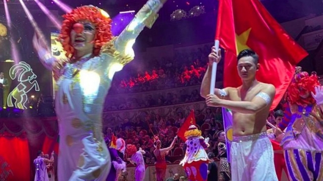 Vietnam wins silver at international circus festival in Russia