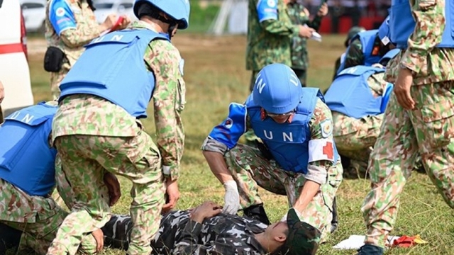 Field exercise held to improve prospective peacekeepers' capacity